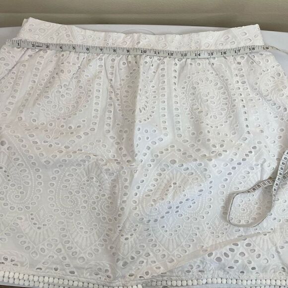 RyeGrass|A-Line|Skirt|100% Cotton|Elastic waistband|With Pockets - Picture 4 of 16